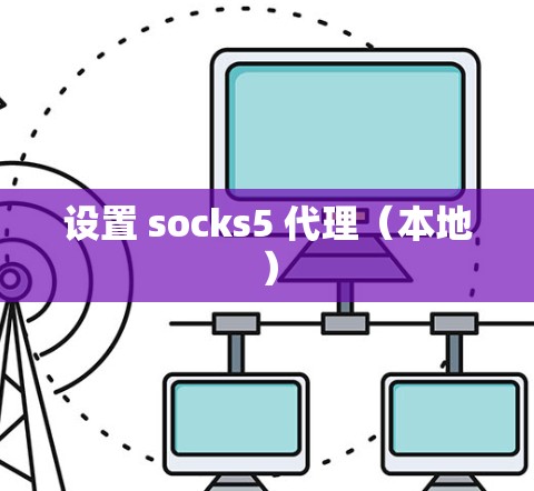 设置 socks5 代理(本地) 设置 socks5 代理(本地)