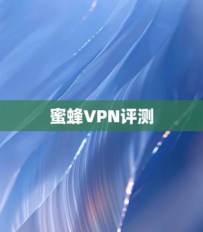 蜜蜂VPN评测 蜜蜂VPN评测