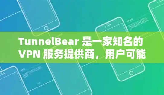 TunnelBear 是一家知名的 VPN 服务提供商，用户可能对其优惠信息感兴趣。以下是一些常见的优惠方式和注意事项
