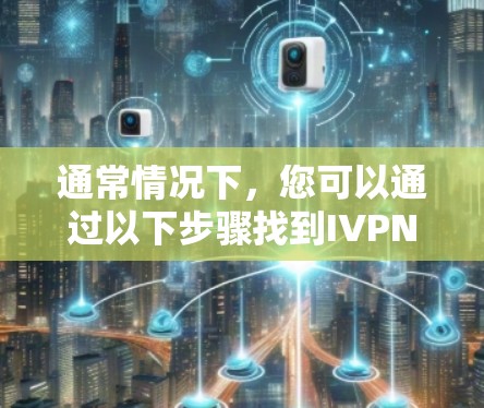 通常情况下，您可以通过以下步骤找到IVPN或类似服务的官网入口