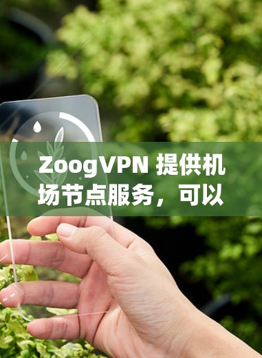 ZoogVPN 提供机场节点服务，可以帮助用户在飞行期间或访问互联网时获得更快的连接速度和更稳定的网络服务。以下是一些关于 ZoogVPN 机场节点 的详细信息
