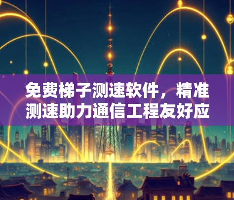 免费梯子测速软件，精准测速助力通信工程友好应用