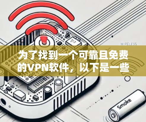 为了找到一个可靠且免费的VPN软件，以下是一些建议和步骤，帮助您做出明智的选择