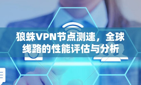 狼蛛VPN节点测速，全球线路的性能评估与分析