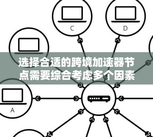 选择合适的跨境加速器节点需要综合考虑多个因素,包括部署地区、带宽与延迟、稳定性、管理功能以及成本。以下是几家知名跨境加速器服务提供商的推荐 选择合适的跨境加速器节点需要综合考虑多个因素,包括部署地区、带宽与延迟、稳定性、管理功能以及成本。以下是几家知名跨境加速器服务提供商的推荐