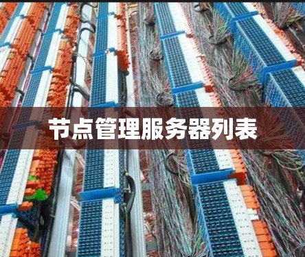 节点管理服务器列表 节点管理服务器列表