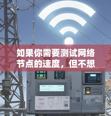 如果你需要测试网络节点的速度，但不想花费任何费用，可以使用以下免费工具或方法来进行网络测速