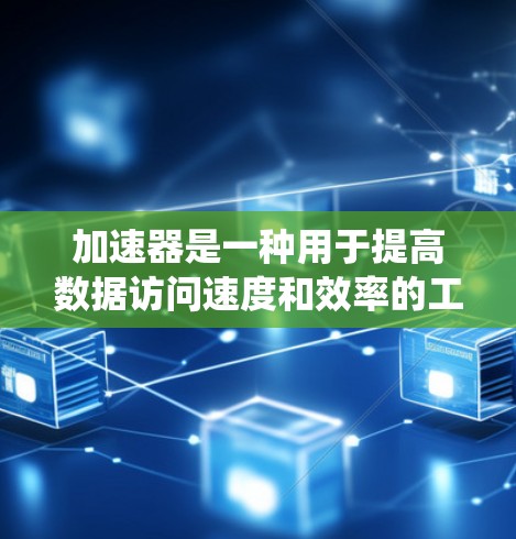 加速器是一种用于提高数据访问速度和效率的工具或系统，通过优化数据处理流程来减少延迟并增强性能。以下是关于加速器应用访问工具的详细分析