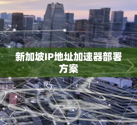 新加坡IP地址加速器部署方案 新加坡IP地址加速器部署方案