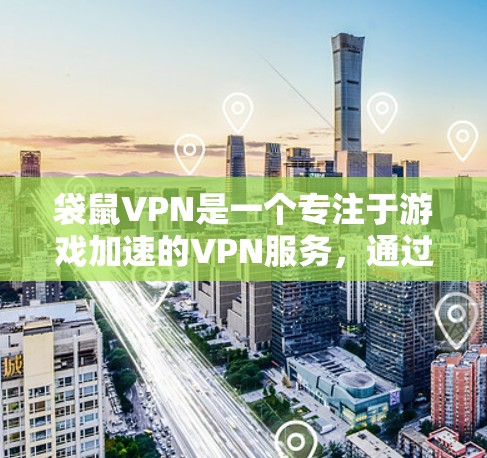 袋鼠VPN是一个专注于游戏加速的VPN服务，通过优化路由和智能分配服务器来减少延迟，提升游戏体验。以下是对袋鼠VPN的详细分析和总结