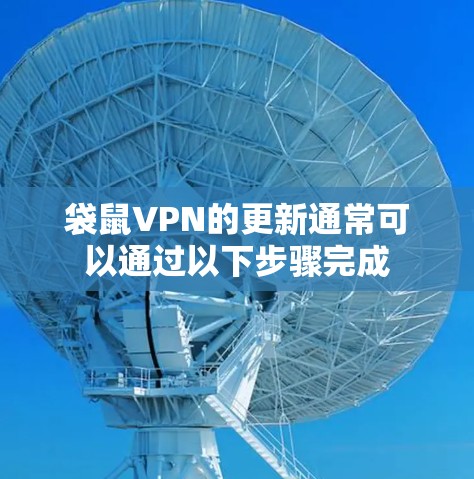 袋鼠VPN的更新通常可以通过以下步骤完成