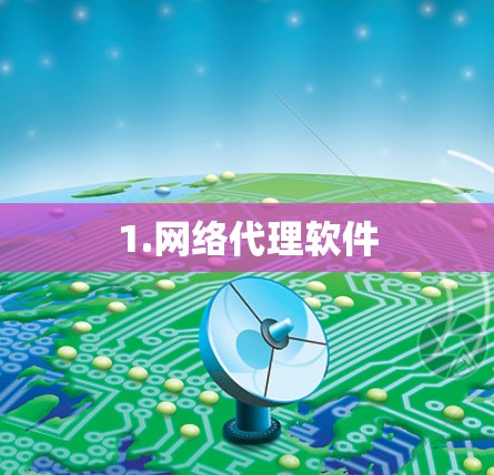 1.网络代理软件 1.网络代理软件