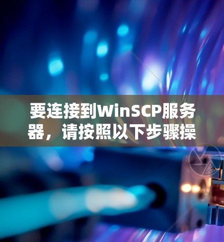 要连接到WinSCP服务器，请按照以下步骤操作
